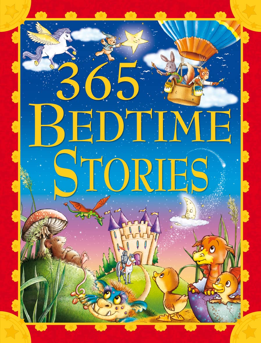 365 Bedtime Stories Book - Gift for Kids & Parents - Perfect for Nighttime Reading