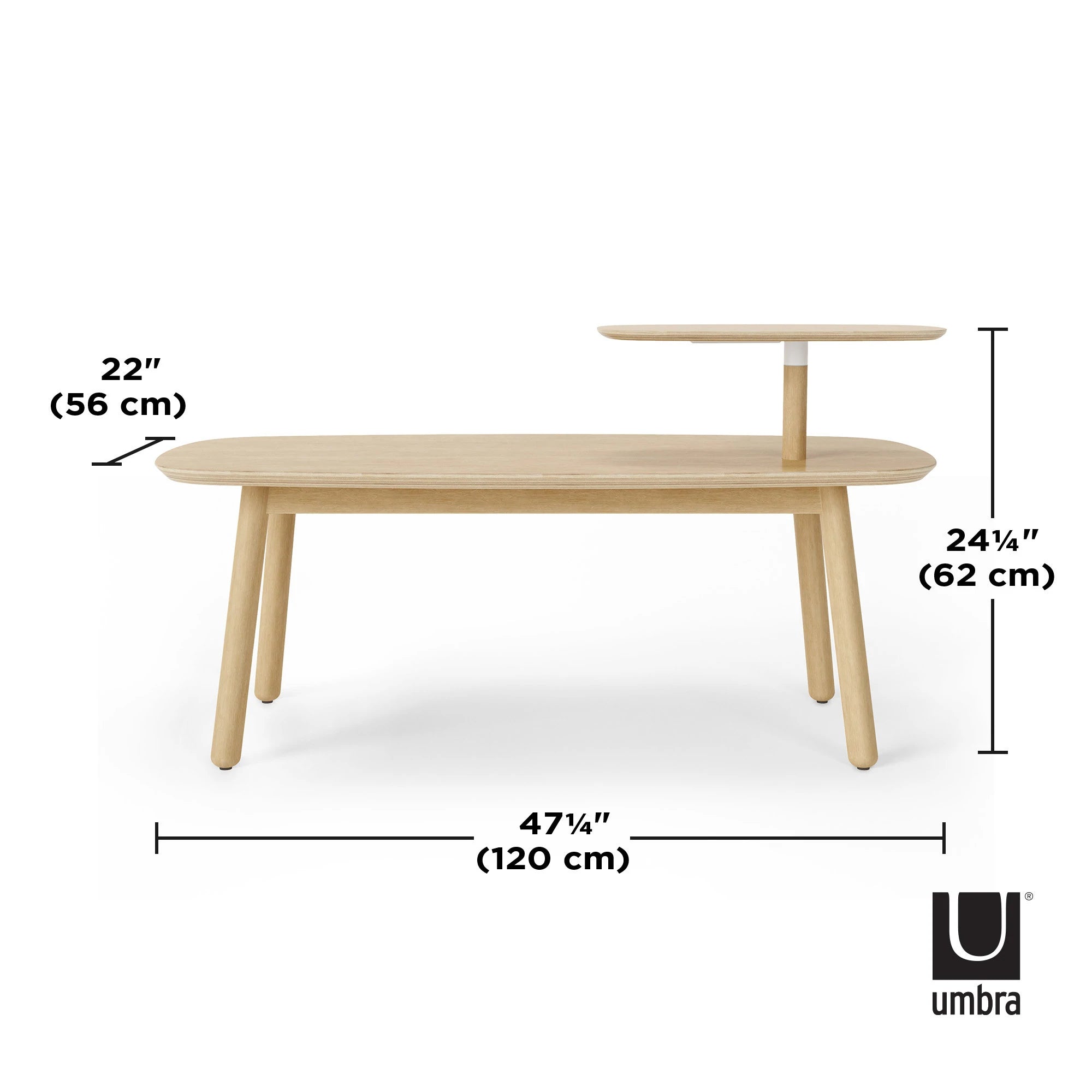 Modern Swivo Coffee Table - Stylish & Functional Centerpiece for Living Room, Lounge & Office - Perfect for Coffee, Books & Decor