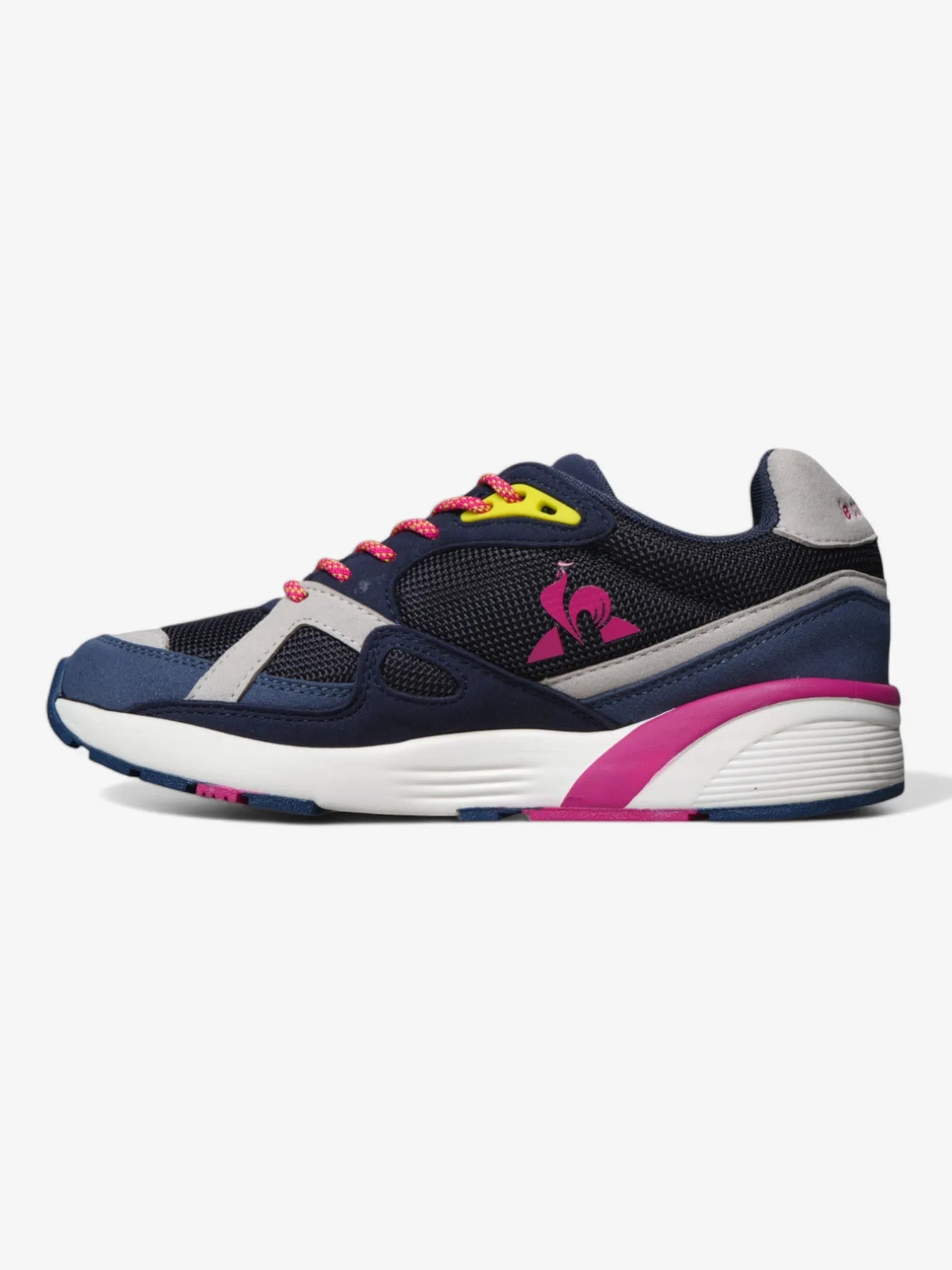 Le Coq Sportif LCS R850 Action Running Shoes - Black, Blue & Pink for Men & Women | Lightweight & Comfortable for Jogging, Gym & Daily Wear