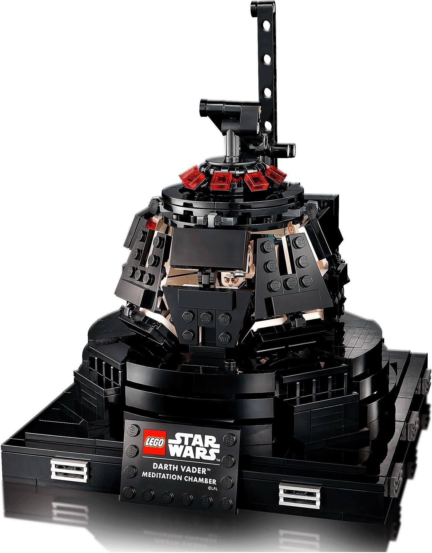 LEGO Star Wars 75296 Darth Vader Meditation Chamber Building Set - Collectible Model Kit for Adults & Kids | Perfect for Display, Gifts & Star Wars Fans