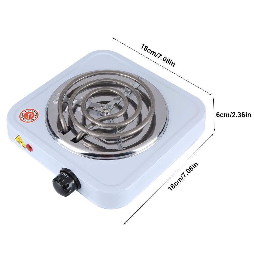 220V 1000W Electric Stove Burner - Portable Induction Cooktop for Kitchen, Coffee Heating & Cooking - Perfect for Dorms, Camping & Small Apartments