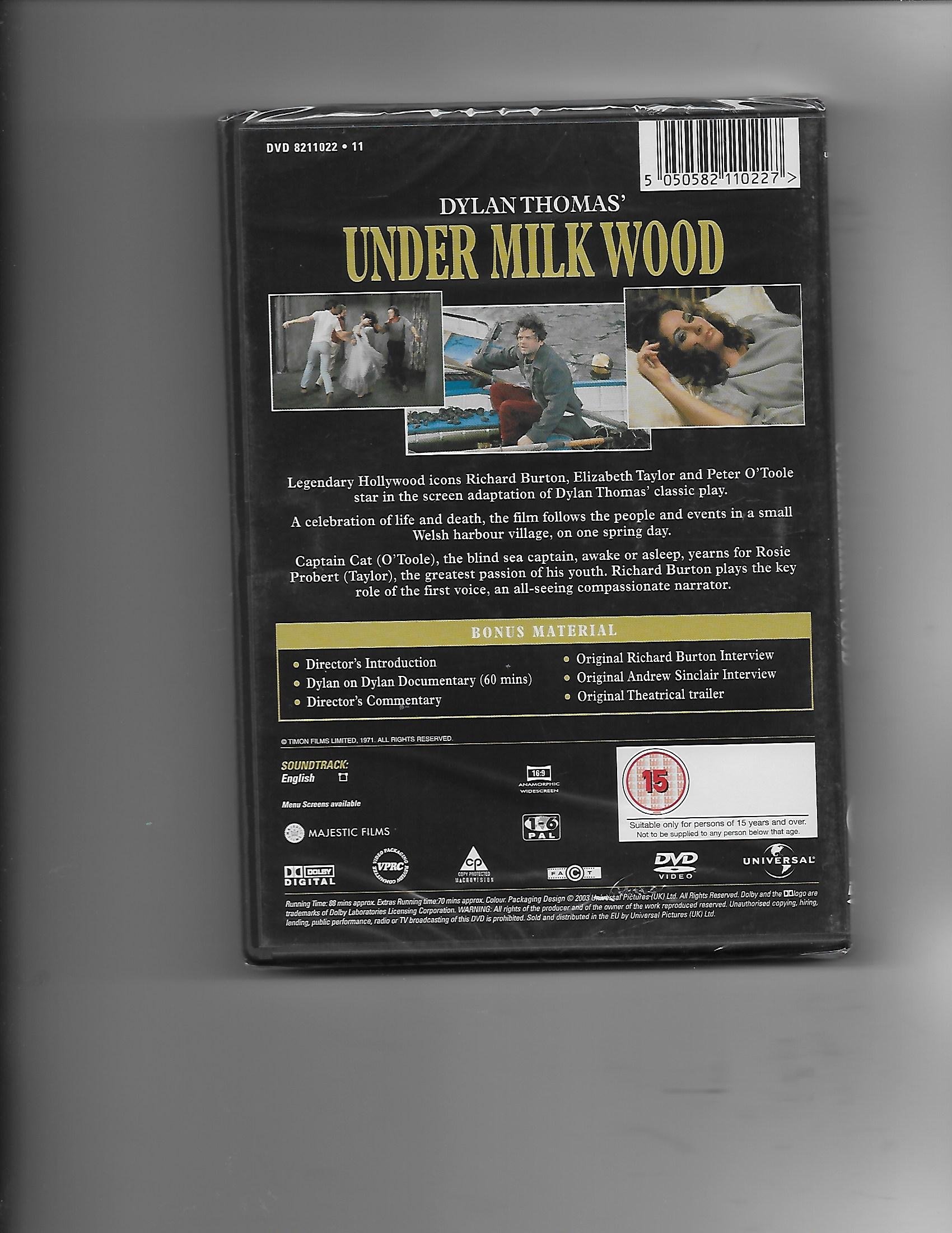 Under Milk Wood by Dylan Thomas - Classic English Literature Novel - Perfect for Book Clubs & Literary Enthusiasts