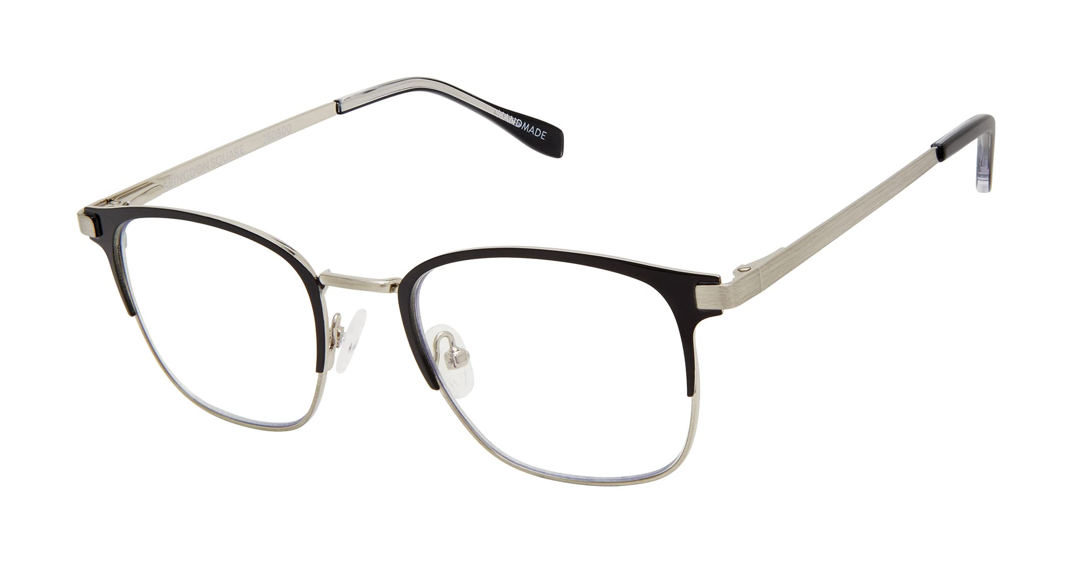 Scojo New York Abingdon Square Blue Light Blocking Reading Glasses – Handmade Scratch-Resistant Readers for Women & Men – Perfect for Computer Use, Reading, and Screen Time