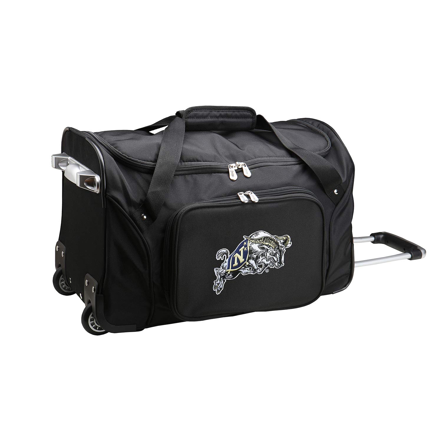 NCAA Wheeled Duffel Bag 22-inch - Large Rolling Sports Travel Bag for College Football, Basketball & Gym Gear - Perfect for Team Travel, Weekend Getaways & Athletic Equipment Storage