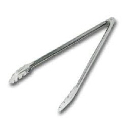 Heavy Duty 16-Inch Stainless Steel Kitchen Tongs - Perfect for Grilling, BBQ, Cooking, and Serving Food