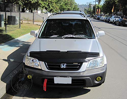 Honda CRV Car Hood Bra Cover - Universal Fit for 1997-2001 Models | Front End Protection & Custom Styling | Perfect for Road Trips & Car Shows