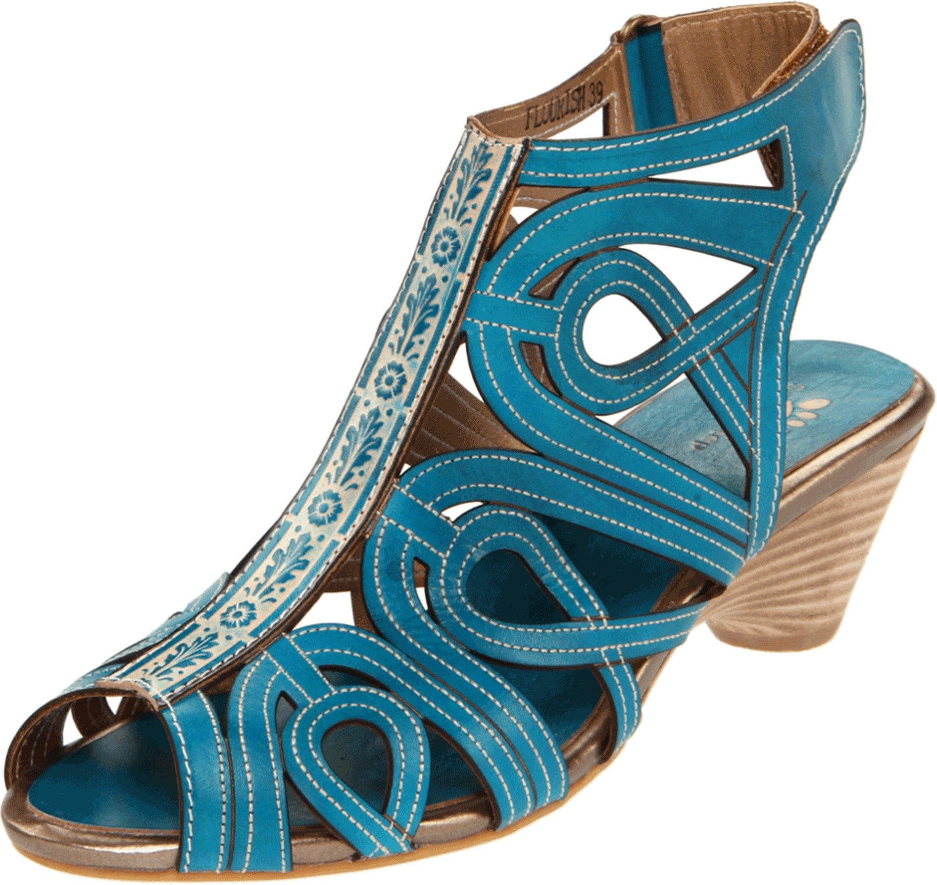 Spring Step Women's Flourish Gladiator Sandals - Stylish Roman Strappy Flat Sandals for Summer | Comfortable Casual & Beach Wear