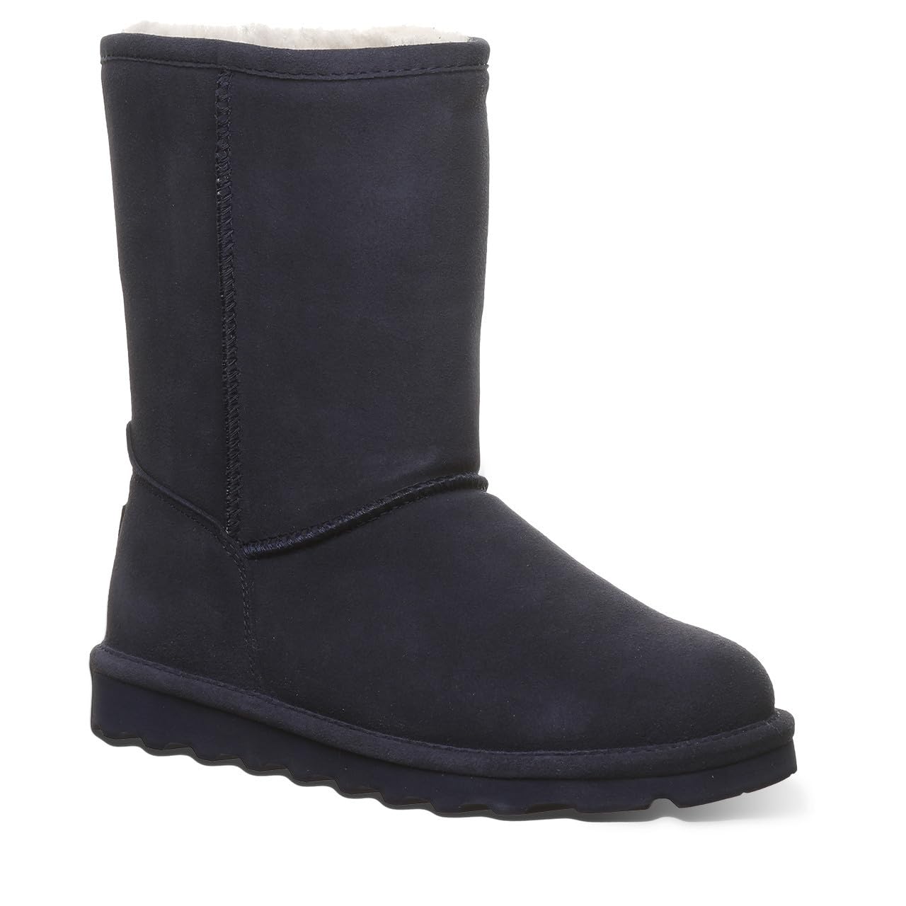 Bearpaw Women's Elle Short Fashion Boots - Cozy Suede Ankle Booties for Casual Outfits & Fall Winter Style
