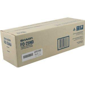 Sharp OEM FO25ND Toner Cartridge - High-Quality Mono Laser Printer Supplies for Office & Home Printing