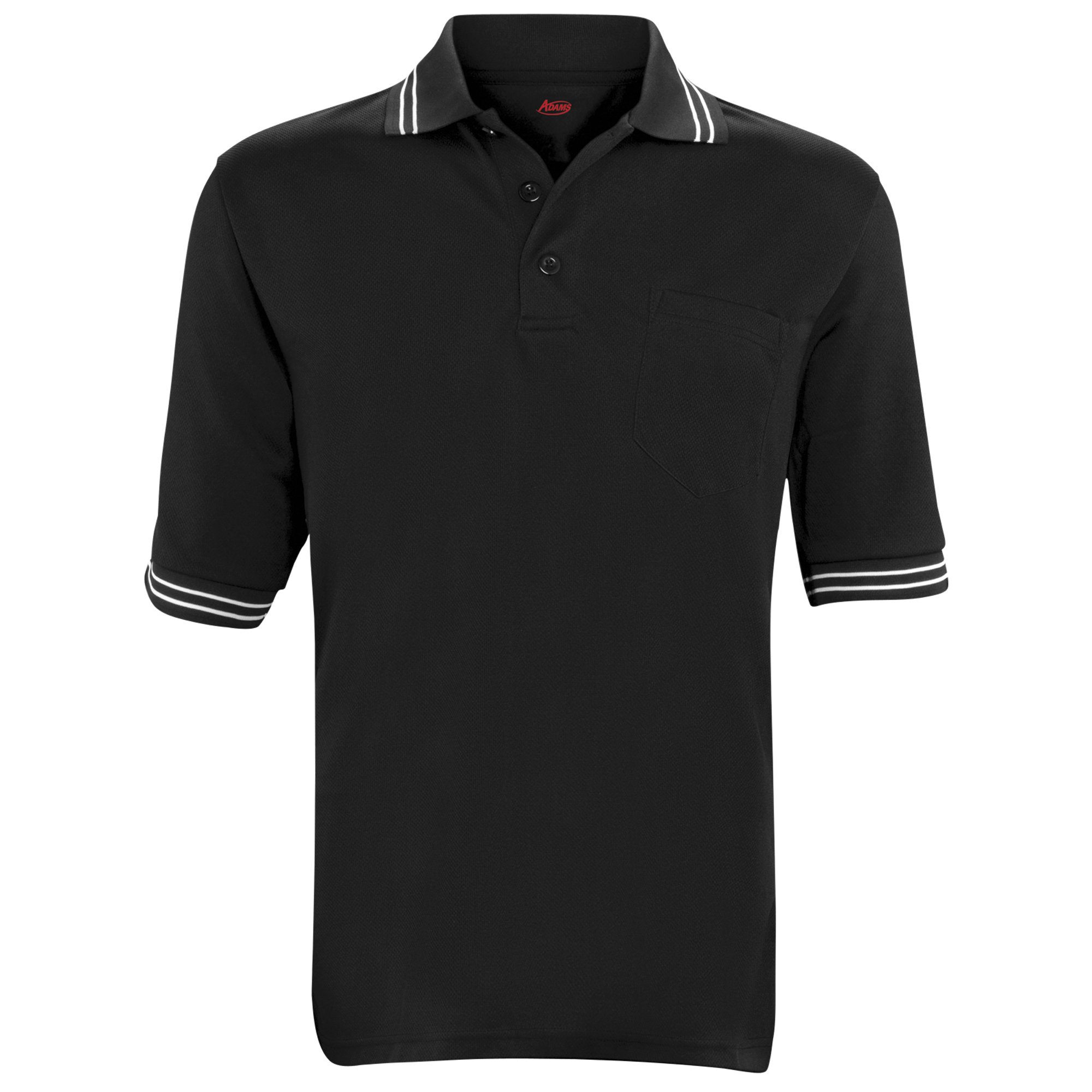 Adams Professional Baseball & Softball Umpire Shirt with Back Vent - Breathable Officiating Uniform for Umpires, Referees & Sports Officials - Perfect for Games, Tournaments & Outdoor Sports Events