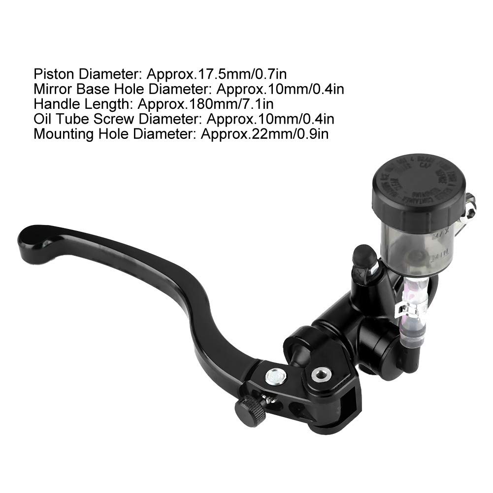 Dweekiy Motorcycle Clutch Lever - Hydraulic Master Cylinder for Smooth Riding