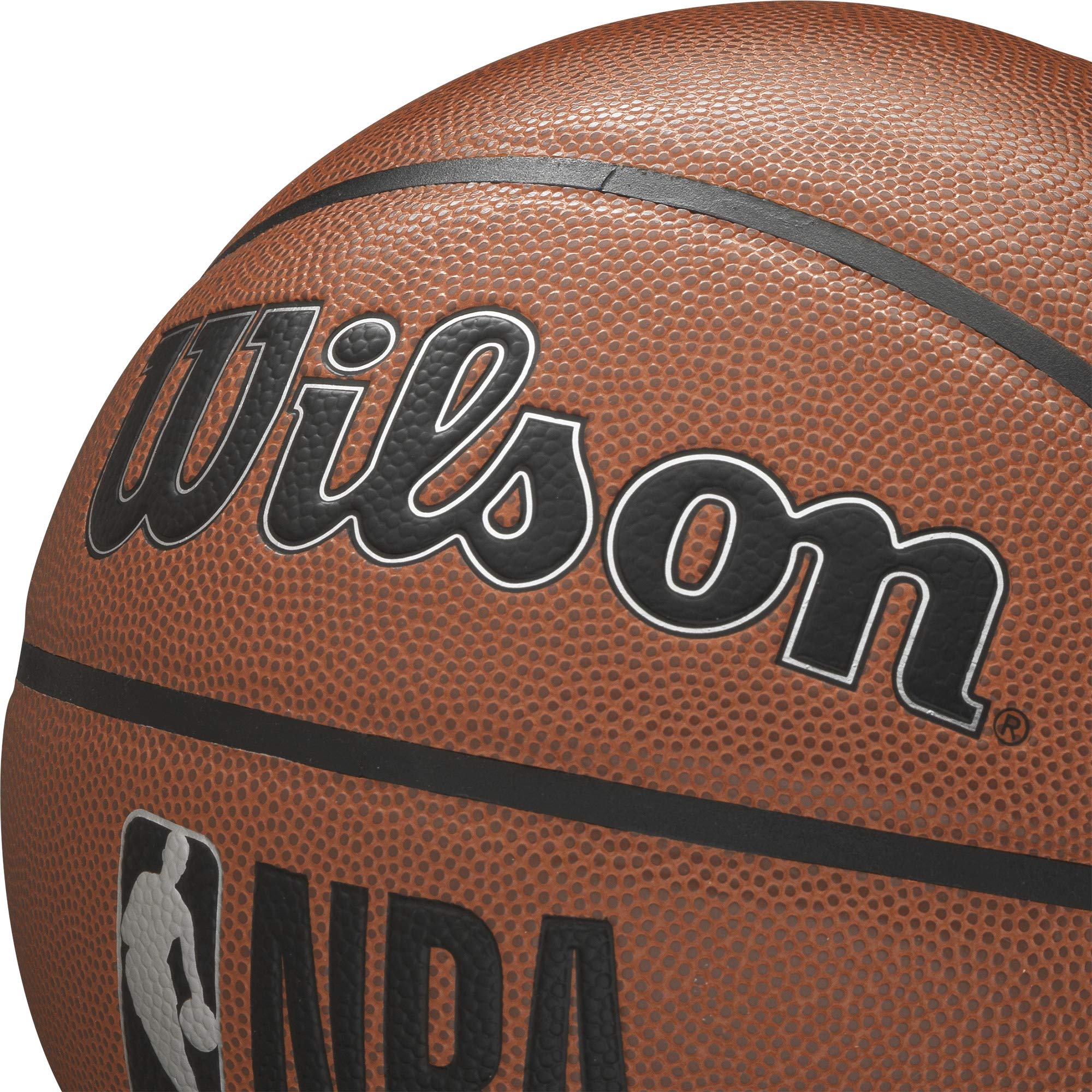 Wilson NBA Forge Series Basketball - Indoor/Outdoor Game Play