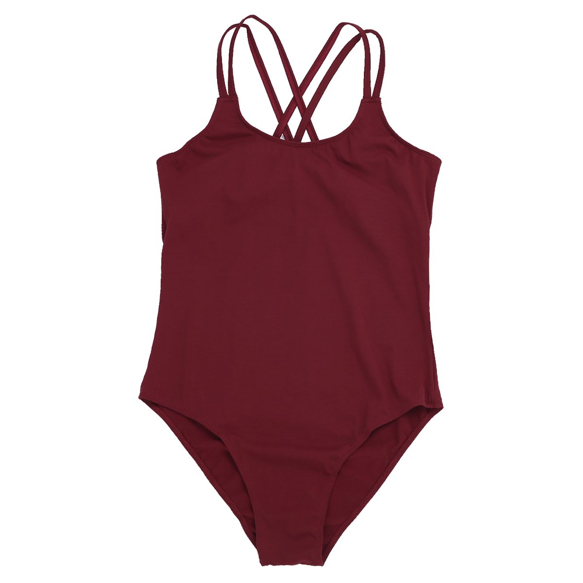 JanJean Women's & Girls' Gymnastic Ballet Dance Leotard with Built-In Shelf Bra - Camisole Bodysuit for Ballet, Gymnastics & Dance Performance - Perfect for Dance Classes, Recitals & Competitions