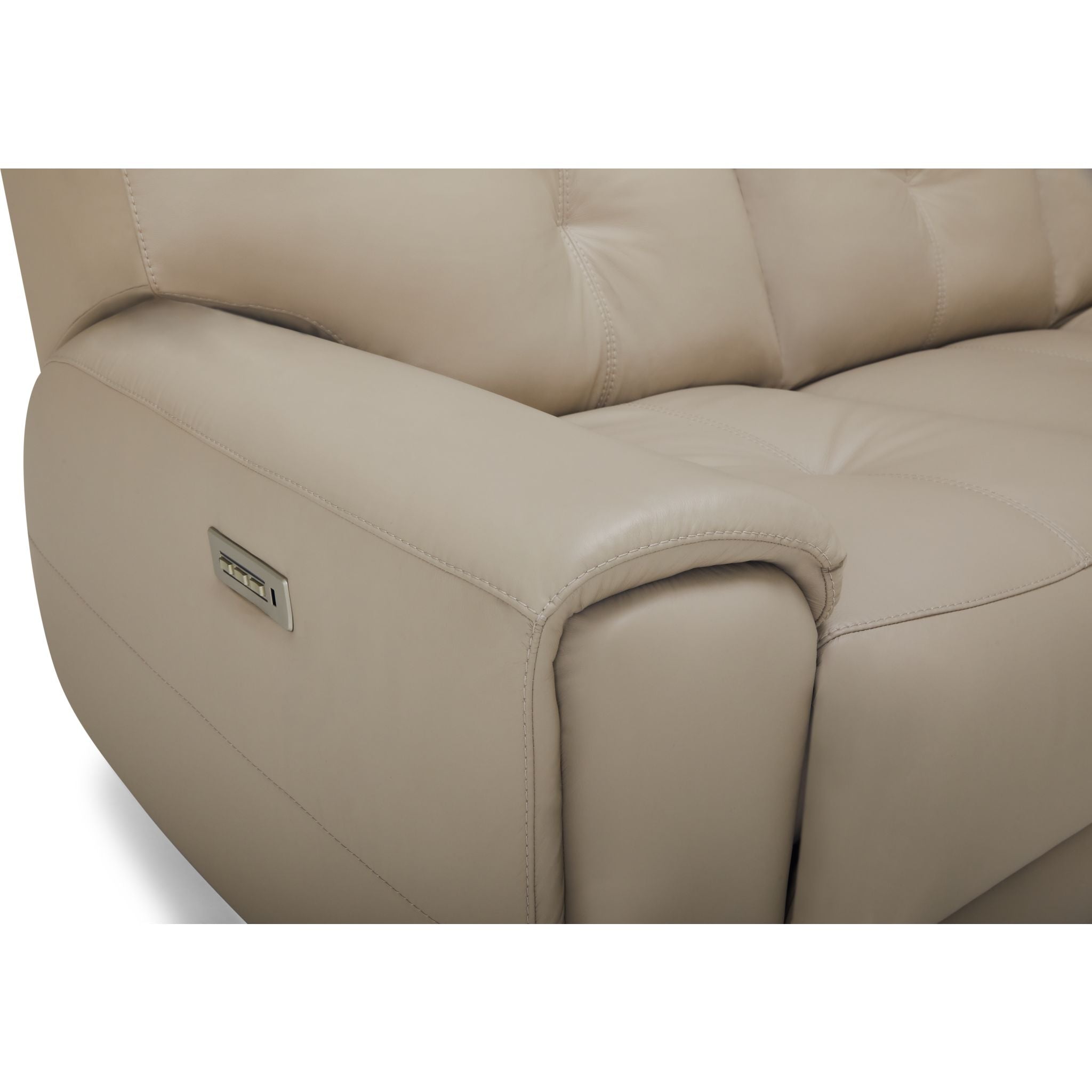 Aedon Power Reclining Sofa with Adjustable Headrest & Lumbar Support - Modern Comfort for Living Room, Home Theater & Relaxation | Bali Harvest Collection