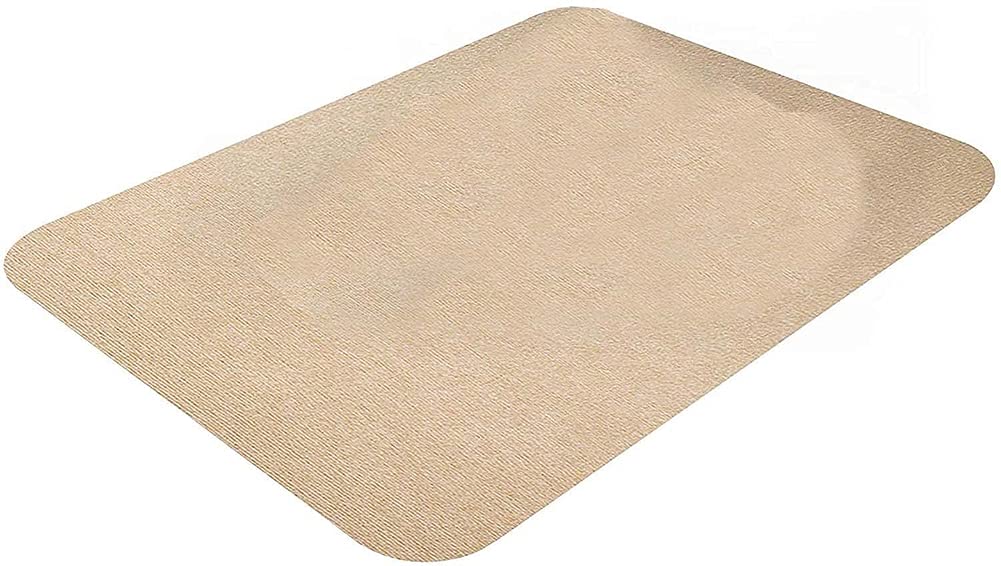 Rectangular Chair Mats for Hardwood & Low Pile Carpet Floors - Office & Home Use - Protects Floors from Rolling Chairs - Perfect for Computer Workstations & Gaming Setups