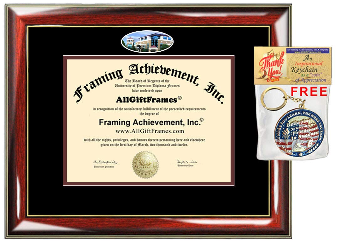 Custom Diploma Frame for University of Louisiana Monroe | ULM Degree Certificate Display | Bachelor, Master, MBA, Doctorate, PhD Graduation Gift | Wall-Mountable Document Holder for Office, Study Room & Home Decor