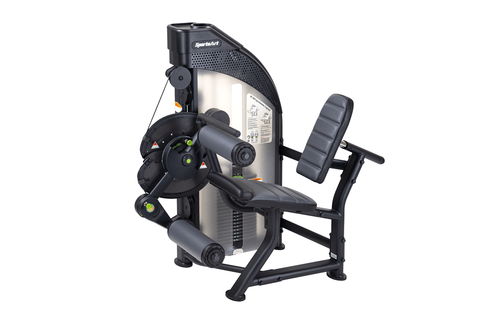 SportsArt DF 300 Leg Extension and Leg Curl Machine - Professional Home Gym Equipment for Thigh & Hamstring Workouts - Perfect for Home Fitness & Commercial Gyms