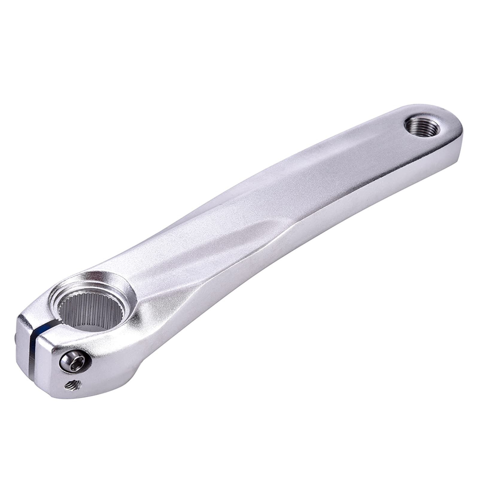 **170mm Aluminum Alloy Bike Crank Arm Set - Left & Right Replacement for Mountain & Road Bikes - Square Hole (Rhombic Hole) - Durable & Lightweight - Perfect for Cycling, Commuting & Off-Road Adventures**