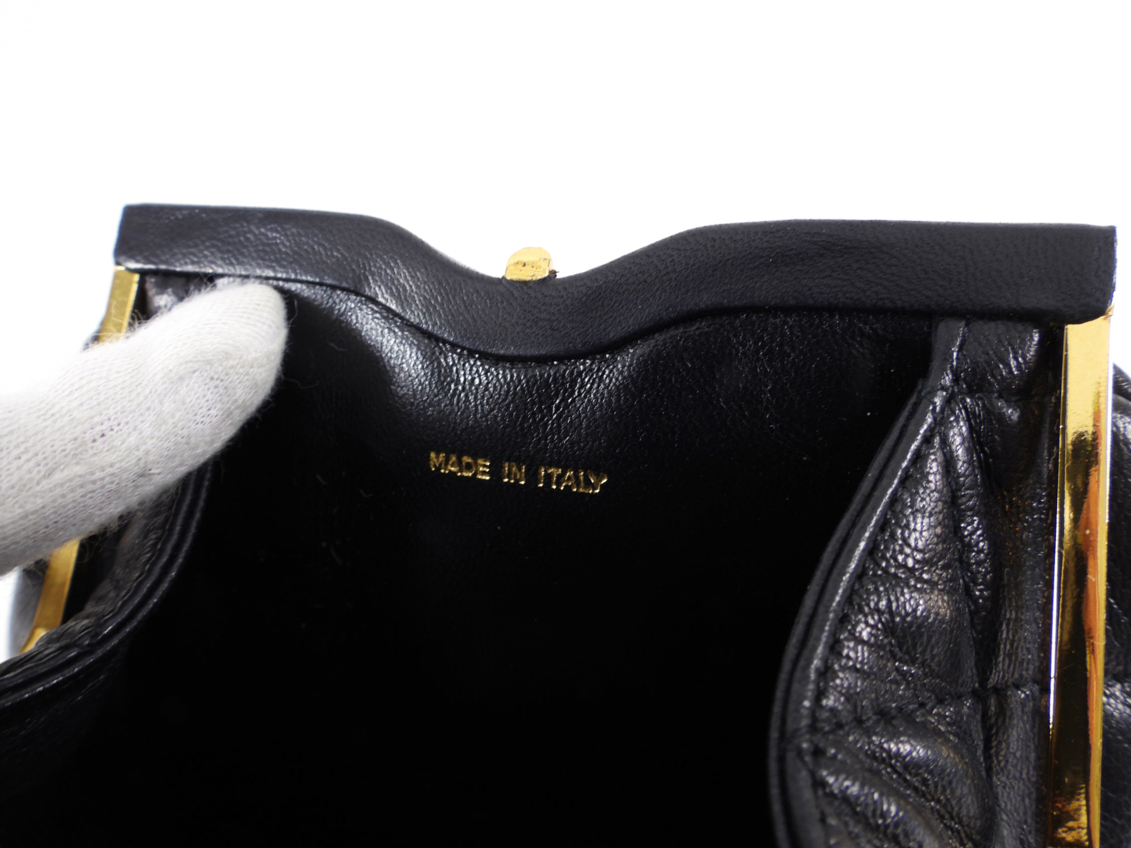 Vintage Chanel 1989 Black Lambskin Quilted Chain Shoulder Bag - Classic Luxury Crossbody Purse for Women, Perfect for Evening Parties & Date Nights