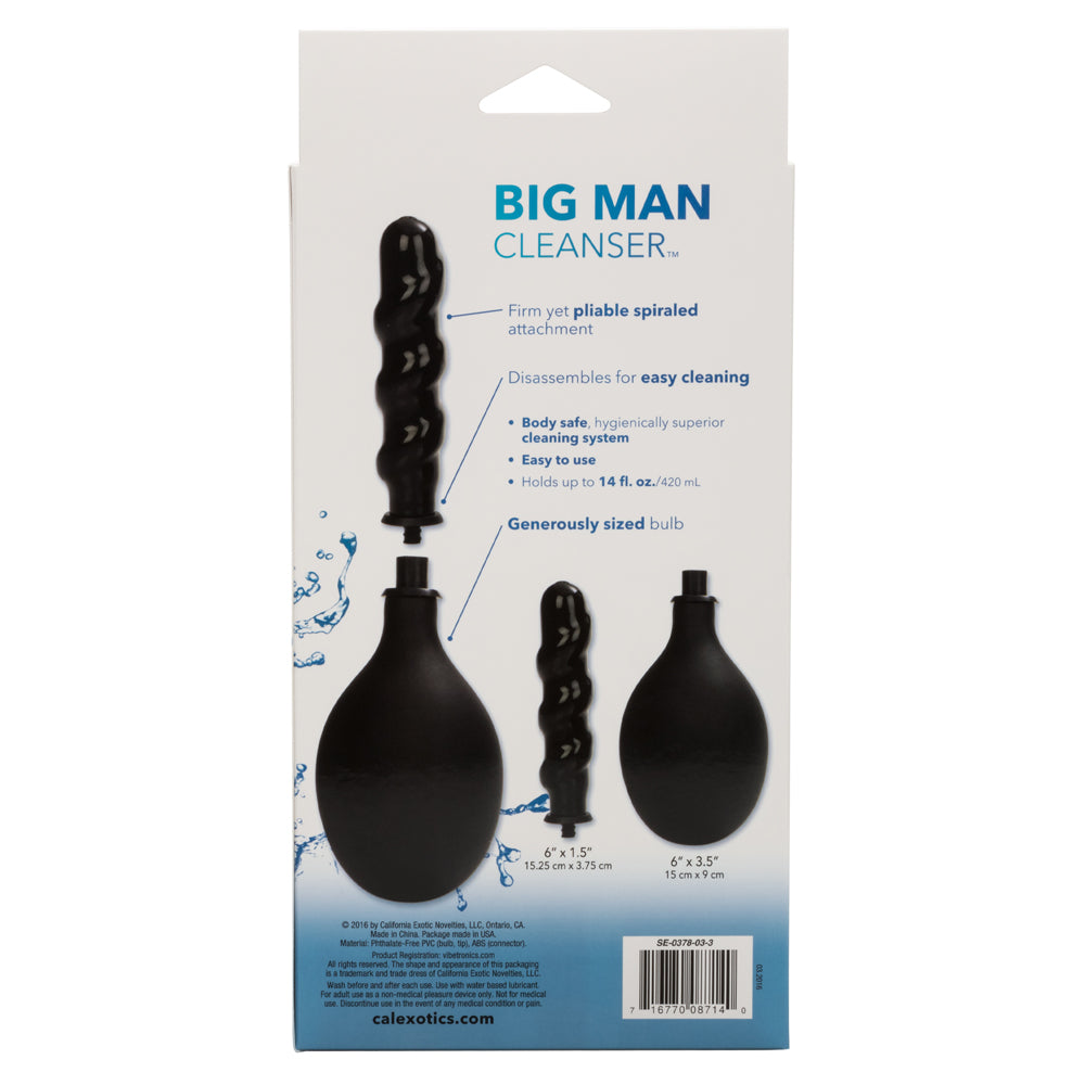 Big Man Cleanser - Gentle Face Wash for Men with Natural Ingredients | Perfect for Daily Skincare & Post-Workout Cleansing