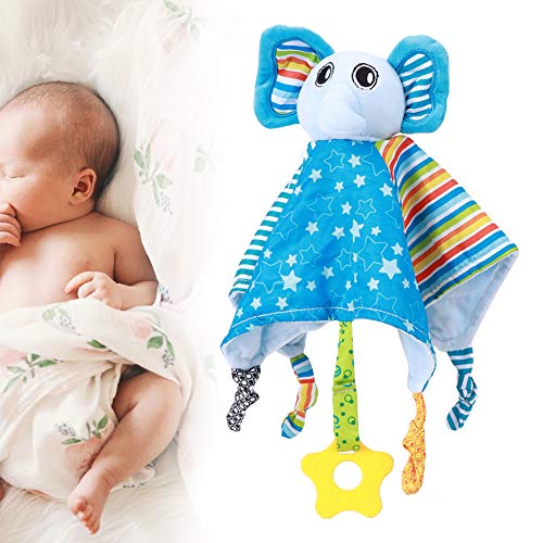 Washable Cartoon Animal Plush Towel - Soft Soothing Sleeping Toy for Kids & Toddlers - Perfect for Bedtime, Naptime, and Comforting Playtime