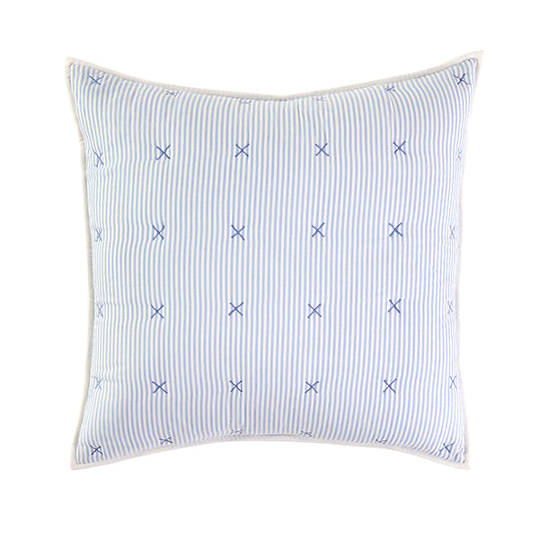 Classic Striped Sham Pillowcase Set - Soft 100% Cotton Bedding for Standard & Queen Size Pillows - Perfect for Home Decor, Guest Rooms & Cozy Bedroom Makeovers
