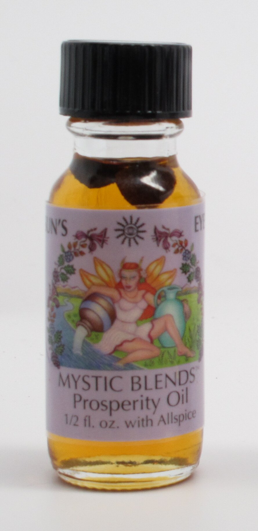 Prosperity - Sun's Eye Mystic Blends Essential Oils - 1/2 Ounce Bottle for Aromatherapy, Meditation & Spiritual Healing | Premium Quality Natural Oil for Diffusers, Massage & Wellness Rituals