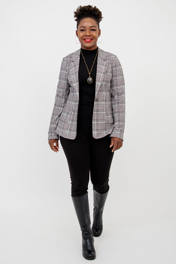 Anders Women's Blazer - Bella Style Bamboo Fabric - Perfect for Office Wear, Business Meetings & Formal Events