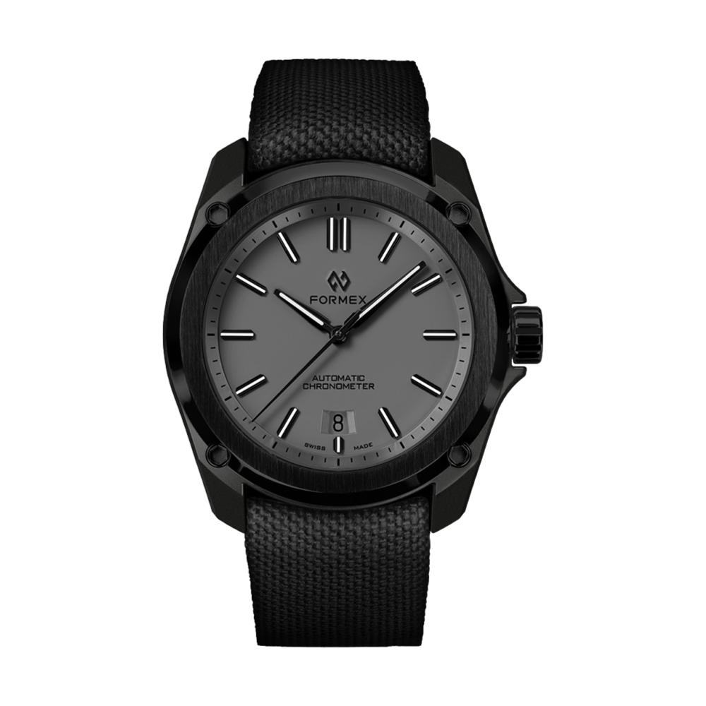 Essence Leggera Automatic Chronometer Watch - 41mm Cool Grey Dial Men's Luxury Timepiece | Perfect for Business, Formal Events & Everyday Wear