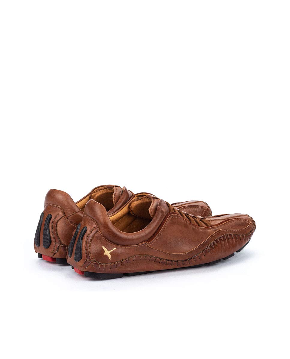 PIKOLINOS Men's Leather Sneakers - Fuencarral Style | Comfortable Casual Shoes for Walking, Travel & Everyday Wear