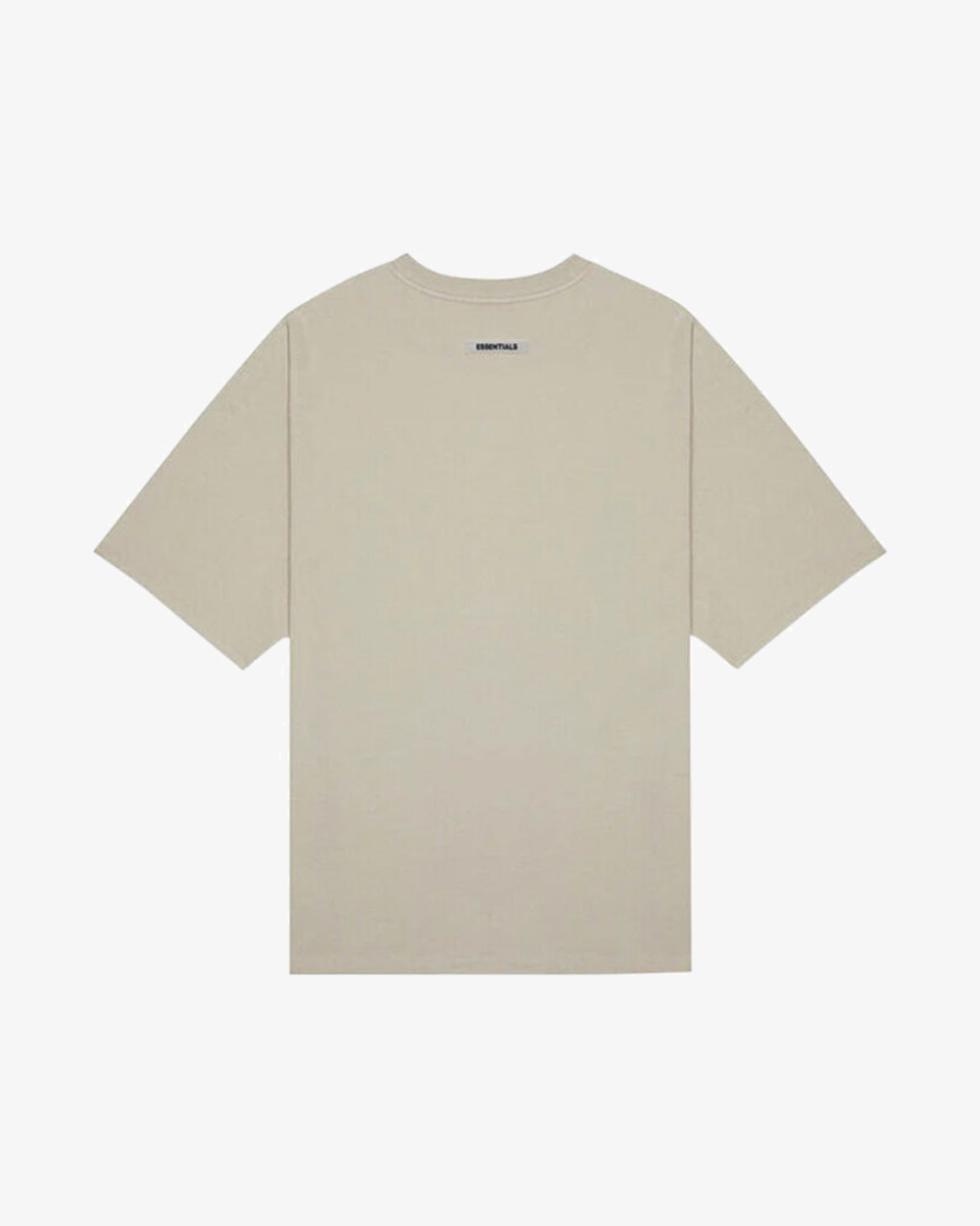 FOG ESSENTIALS SS20 Silicon Applique Logo Tan Tee - Stylish Streetwear T-Shirt for Men, Perfect for Casual Outfits & Urban Fashion