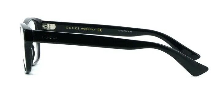 Gucci GG 0006O 005 Black Rectangle Men's Eyeglasses - Stylish Designer Frames for Men | Perfect for Work, Driving & Fashion Accessories
