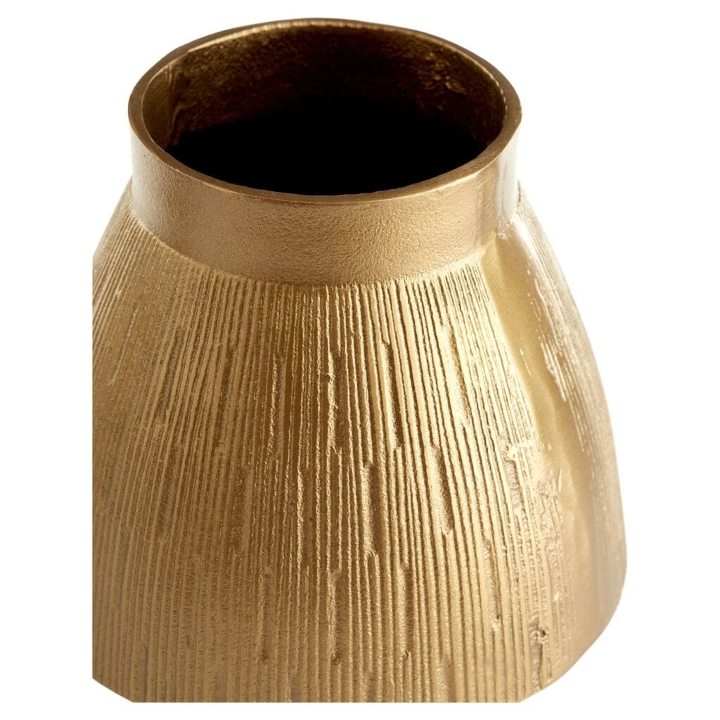 Cyan Design 11355 Dorado Vase - Elegant Gold Decorative Vase for Home Decor, Wedding Centerpiece & Luxury Gift
