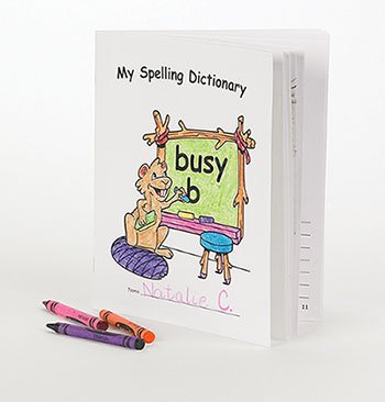 My Own Spelling Dictionary by EduPress - Personal Vocabulary Notebook for Kids & Students - Perfect for Homeschooling, Classroom Learning & Writing Practice
