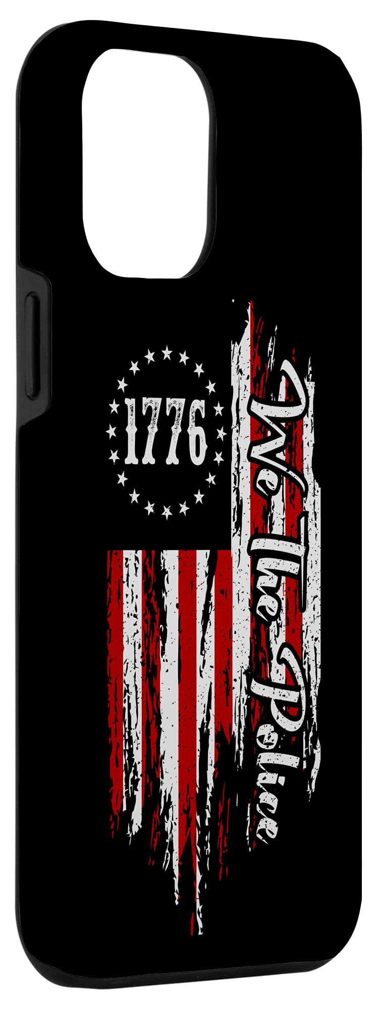 iPhone 12 Pro Max Case - We The Police American History 1776 Patriotic Independence Day Design - Perfect for Police Officers, History Enthusiasts & Patriotic Americans