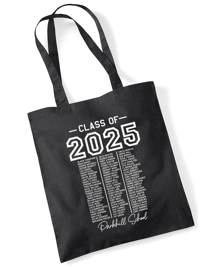 Class Of 2025 Graduation Tote Bag - Durable Canvas School Bag for High School & College Graduates - Perfect for Commencement Ceremony, Campus Life & Everyday Use