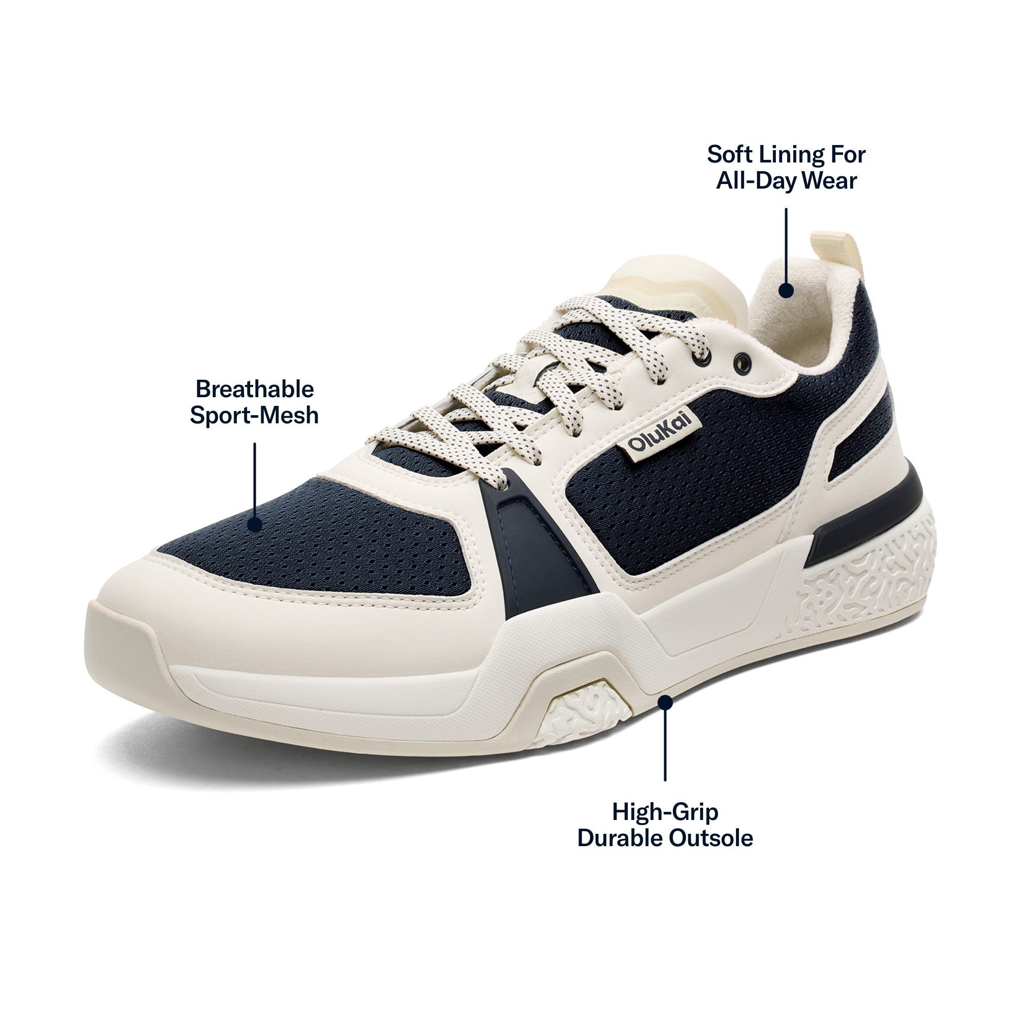 Anau Mood Indigo & Bright White - Premium Home Decor for Modern Living Rooms & Bedrooms