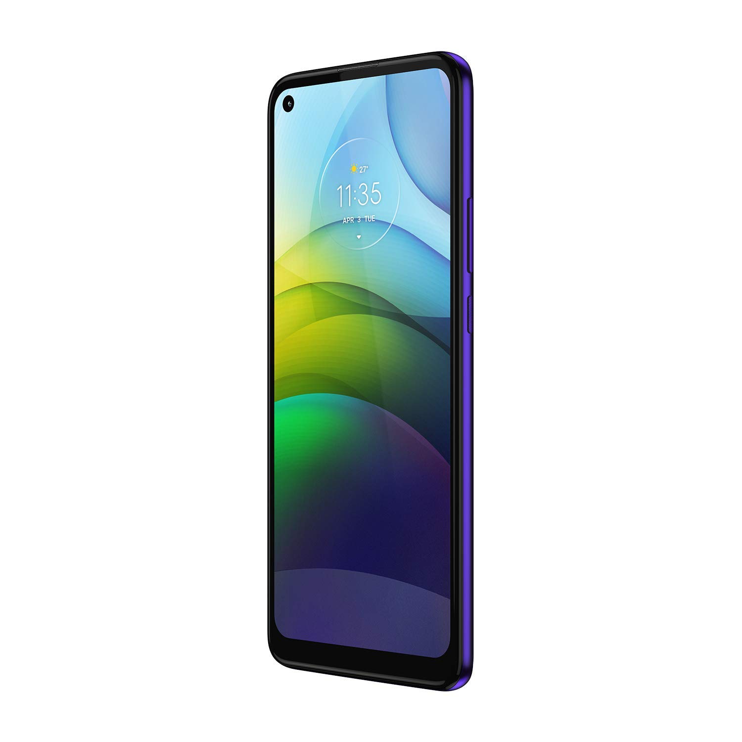 Unlocked Moto G9 Power 128GB International GSM Smartphone - 64MP Camera, 6000mAh Battery, Misty Blue (Renewed) | Perfect for Travelers & International Students
