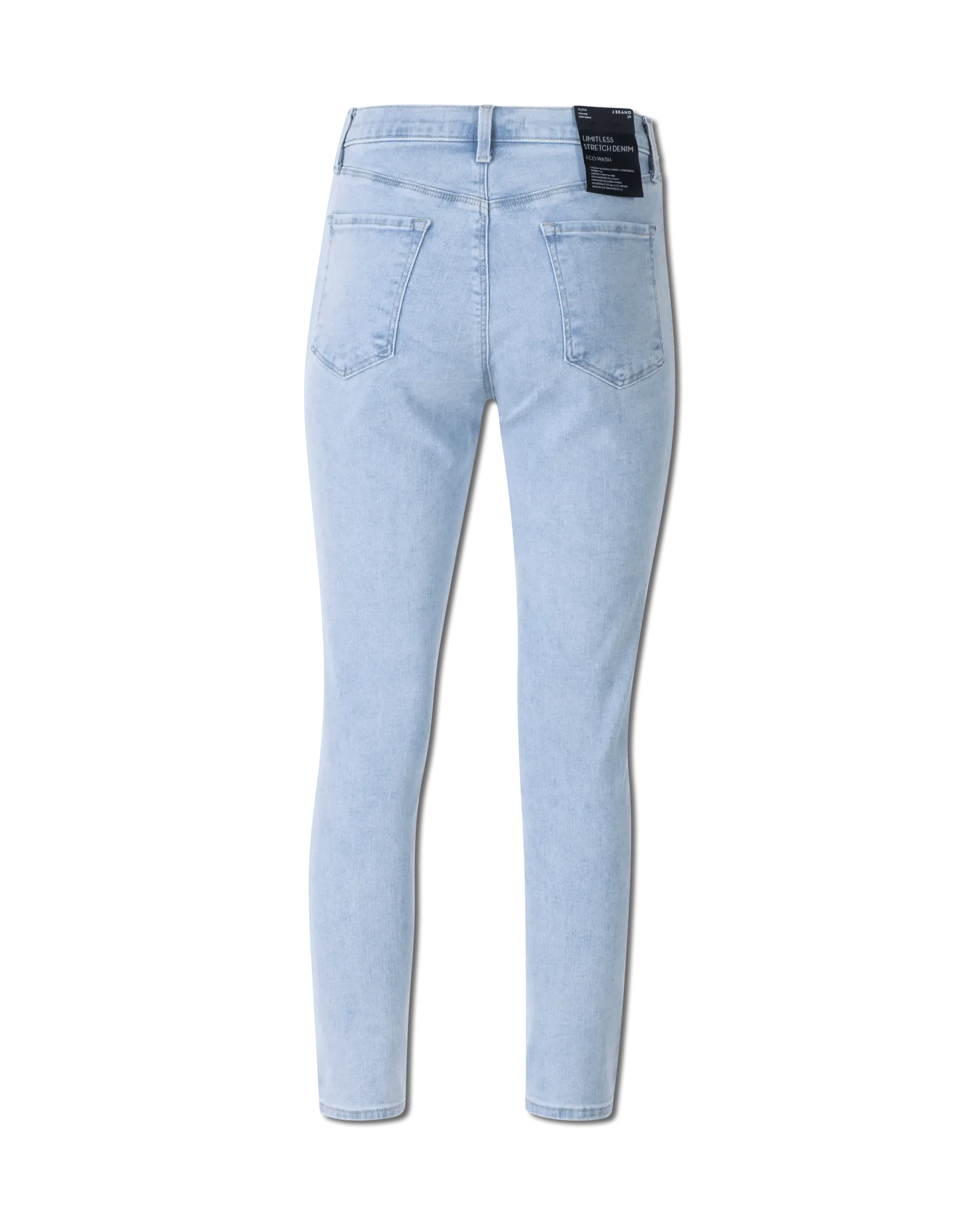 Alana High Rise Cropped Skinny Jeans for Women - Stretch Denim Pants, Slim Fit Ankle Length, Comfortable & Trendy (Black, Size 6) - Perfect for Casual Outfits, Date Nights & Office Wear