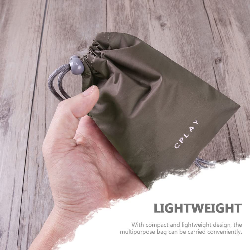 BESPORTBLE 8-Piece Waterproof Drawstring Storage Bags Set - Travel Accessories, Outdoor Gear, Multi-Functional Pouch for Camping, Beach, Gym & Organization - Durable & Convenient Travel Supplies
