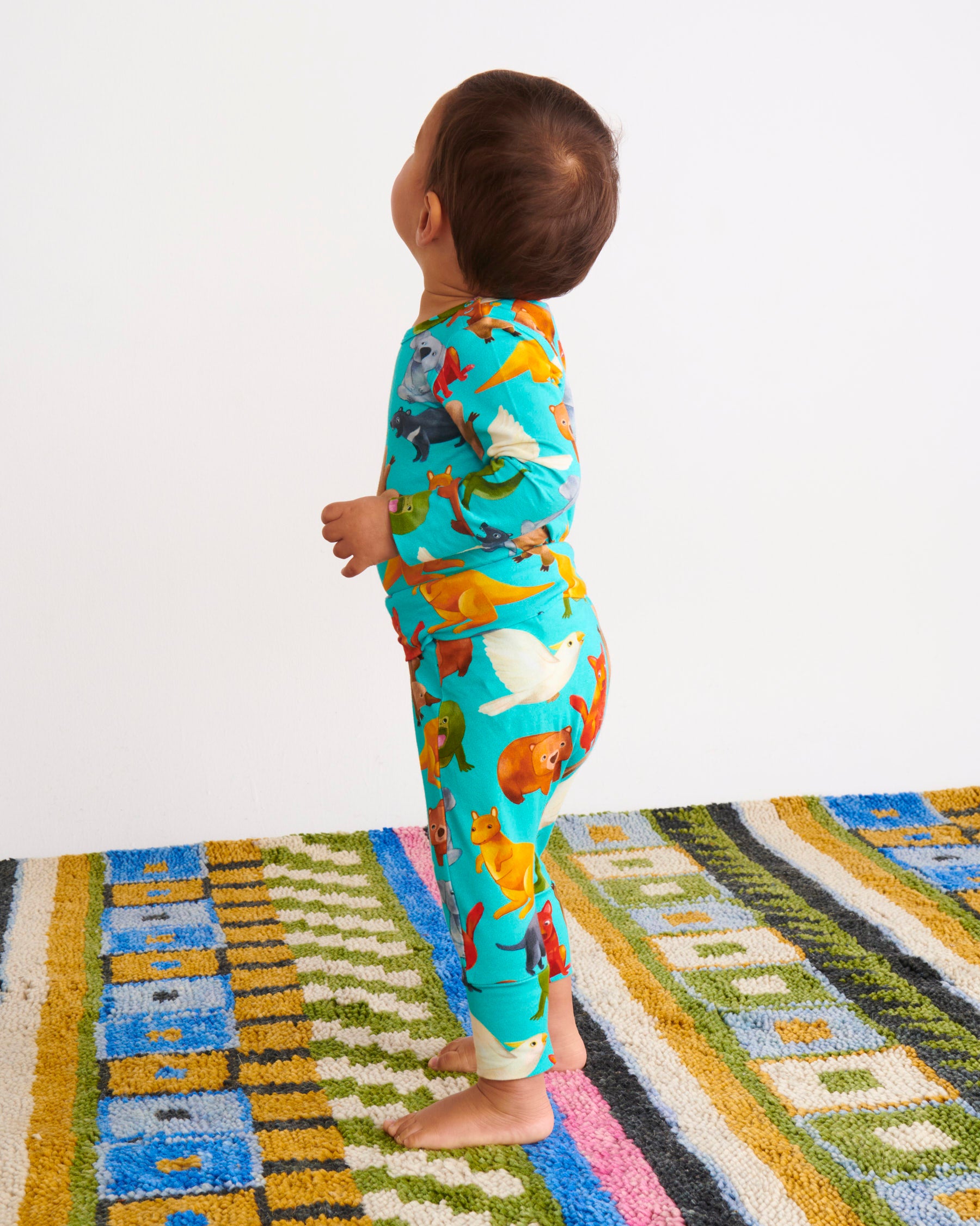 Organic Cotton Long Sleeve Romper for Babies - Soft & Comfortable One-Piece Outfit - Perfect for Playtime, Family Photos & Cozy Home Wear