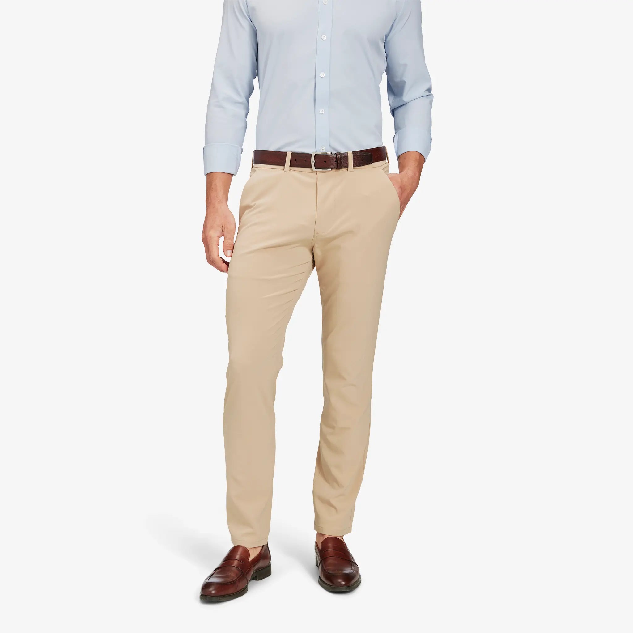 Helmsman Chino Pants for Men - Classic Slim Fit Comfortable Casual Trousers | Perfect for Office, Travel & Everyday Wear
