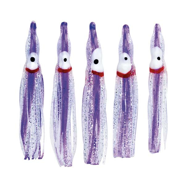 Boone UV Bait Hoochie - Premium Glow Fishing Lure for Saltwater & Freshwater - Perfect for Night Fishing and Deep Water Angling