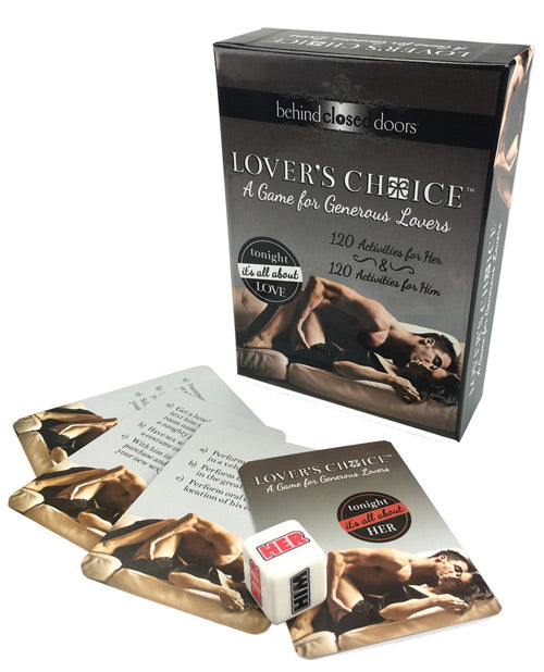 Romantic Couples Card Game - Behind Closed Door Lovers Choice Game for Date Night, Anniversary & Relationship Building | Fun Adult Party Game for Valentines Day