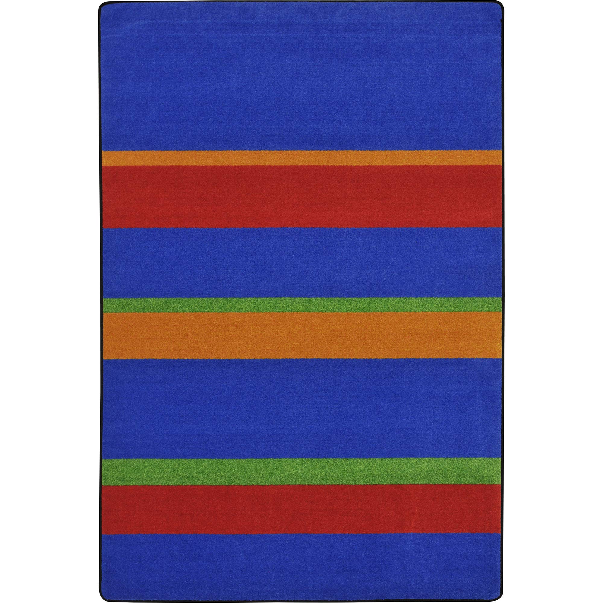 Joy Carpets Kid Essentials Straight and Narrow Teen Area Rugs 7'8