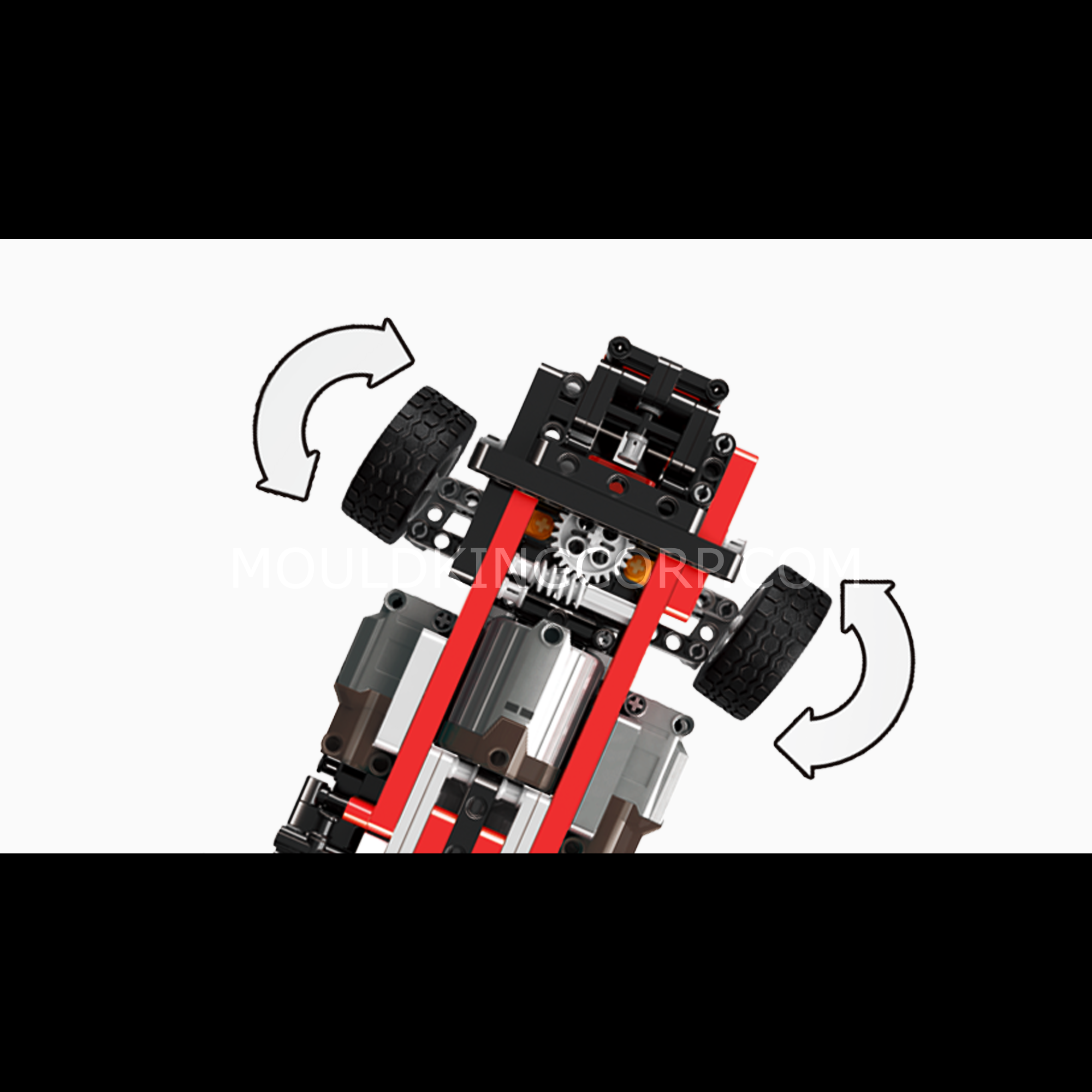 MOULD KING 13106S Remote Control Forklift Building Toy Set - 1,743 PCS STEM Construction Blocks for Kids & Adults | Perfect for DIY Projects, Collectors & RC Enthusiasts | Great Gift for Birthdays & Holidays