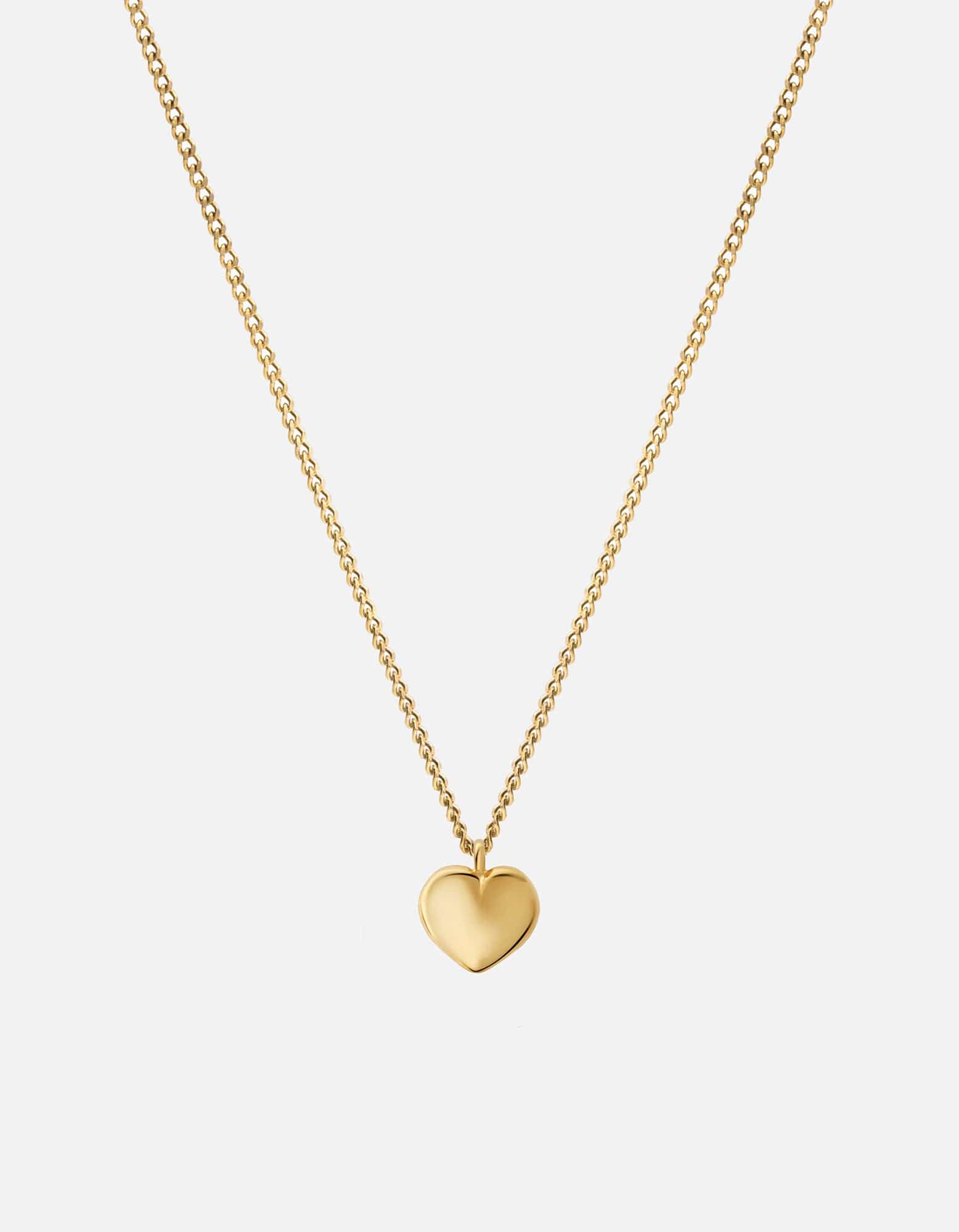 Carino Heart Necklace - 14K Gold Vermeil Pendant for Women, Romantic Gift for Valentine's Day, Anniversary & Special Occasions | Perfect for Date Nights, Weddings & Everyday Elegance