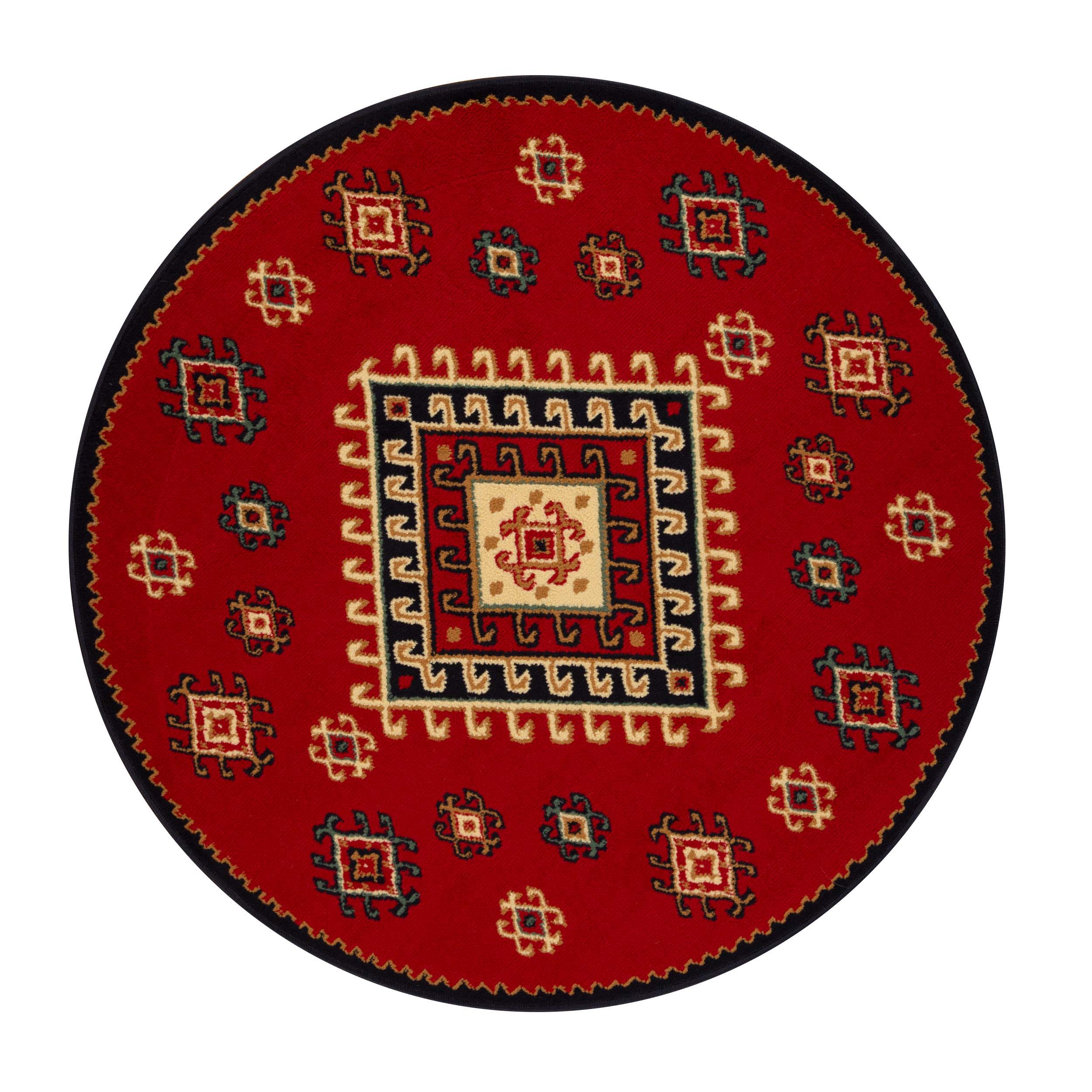 Southwestern Medallion Ultra Soft Indoor Area Rug or Runner - Non-Slip, Washable & Durable - Perfect for Living Room, Bedroom & Entryway Decor