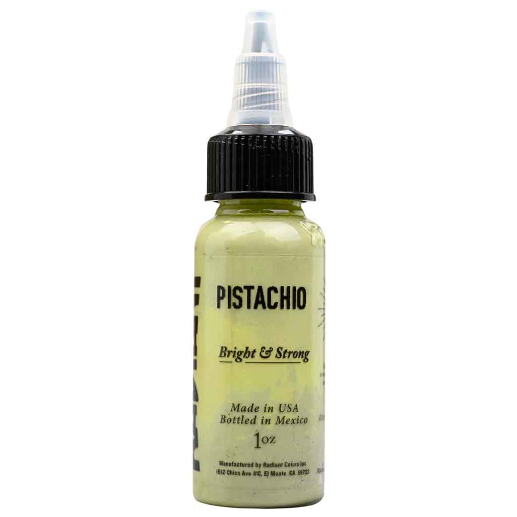 Premium Pistachio Green Radiant Ink - 1 oz Bottle for Calligraphy, Art & DIY Projects - Vibrant Watercolor & Hand Lettering Supplies