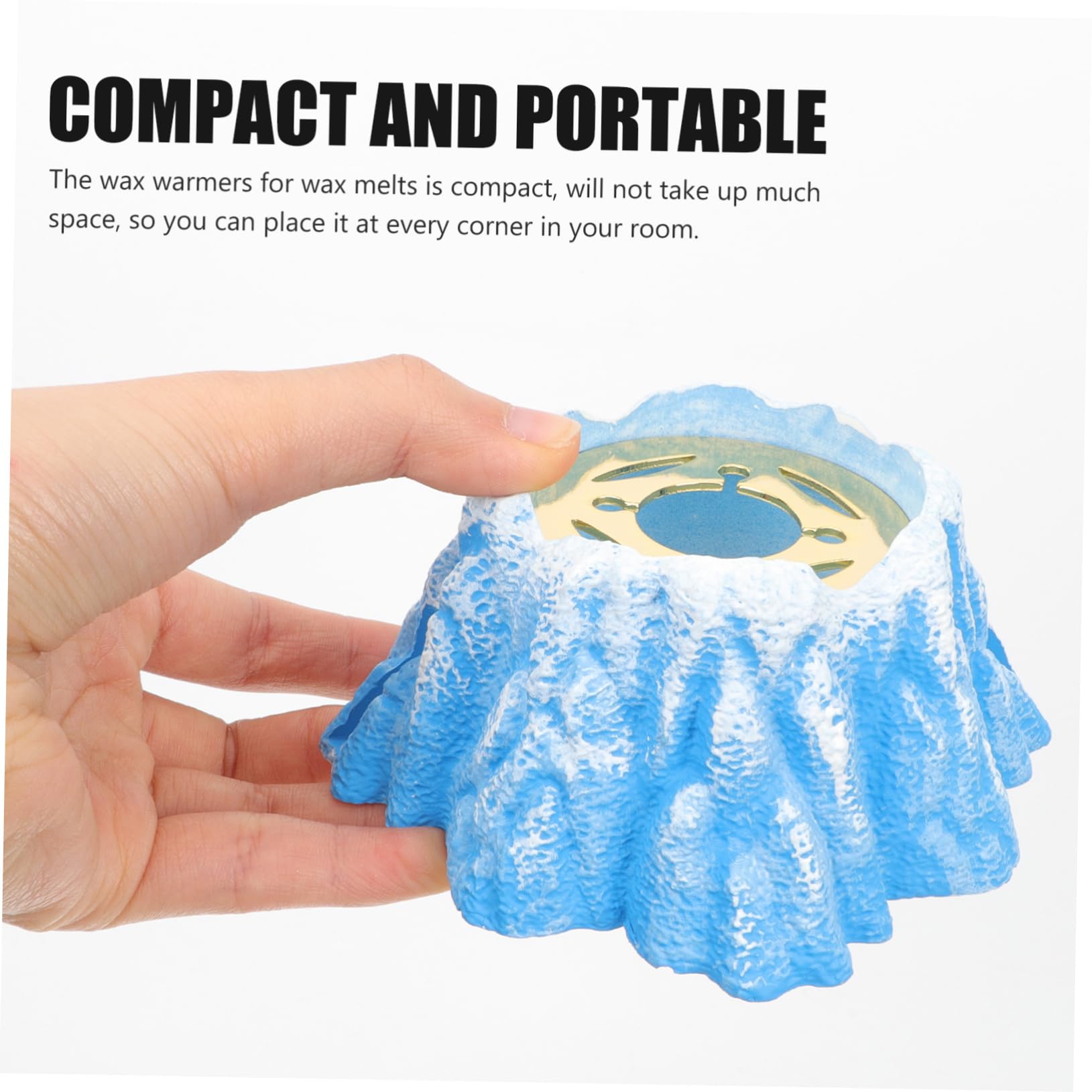 Premium Wax Seal Stamp Kit - Metal Sky-Blue Wax Melting Furnace with Stove for Sealing Wax & Candle Wax Melts | Perfect for Wedding Invitations, DIY Crafts, Vintage Letter Sealing & Gift Wrapping